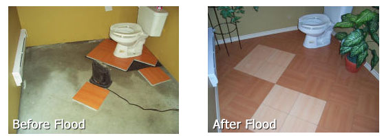 Flooring Solution for Wet Basement